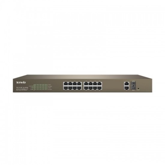Tenda TEF1118P 16 10/100Mbps PoE +1 Gigabit/SFP Slots Switch