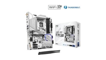 ASRock Z890 Pro RS WiFi White LGA1851 DDR5 ATX Motherboard