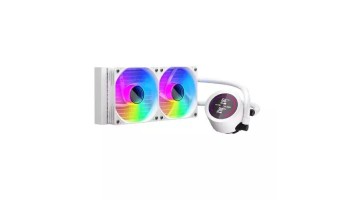 1STPLAYER TS4 240 ARGB Liquid CPU Cooler (White)