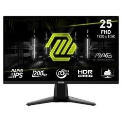 MSI MAG 255F E20 24.5" 200Hz 0.5ms Rapid IPS FHD Gaming Monitor