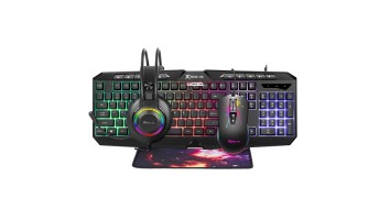 Xtrike Me CMX-410 Gaming Keyboard, Mouse, Mousepad & Headset Combo