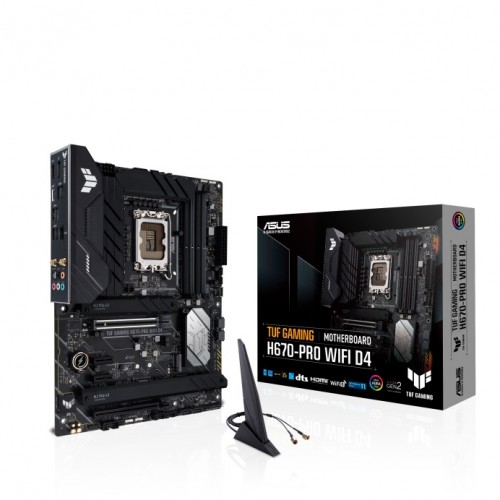 Asus TUF Gaming H670-Pro WIFI D4 12th Gen ATX Motherboard