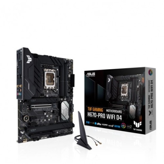 Asus TUF Gaming H670-Pro WIFI D4 12th Gen ATX Motherboard