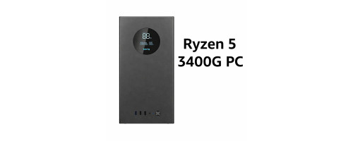 AMD Ryzen 5 3400G Desktop Computer 