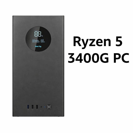 AMD Ryzen 5 3400G Desktop Computer 