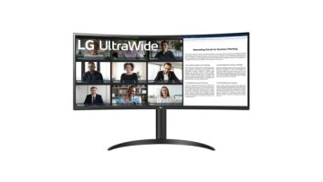 LG 34WR55QK-B 34" WQHD 100Hz UltraWide Curved Monitor