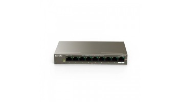 Tenda TEF1110P 8-Port 10/100 Mbps+2 Gigabit Desktop Switch