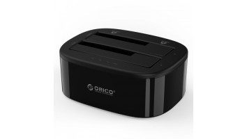 Orico 6228US3-C 2.5 / 3.5 inch Dual Bay USB3.0 1 to 1 Clone Hard Drive Dock