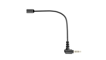 Boya BY-UM4 3.5mm Mini Flexible Microphone Black