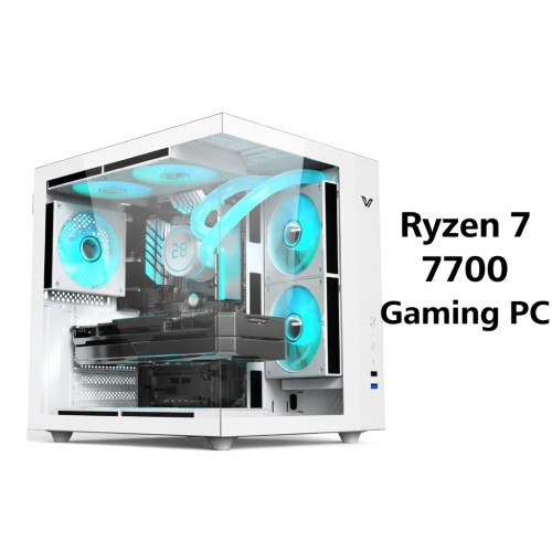 AMD Ryzen 7 7700 Gaming PC (16GB-500GB) 