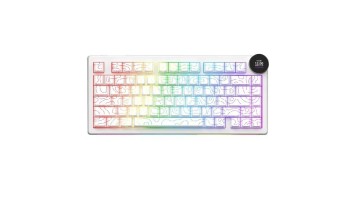 AJAZZ AK820 Pro Hot-Swappable Tri Mode Mechanical Keyboard with Display