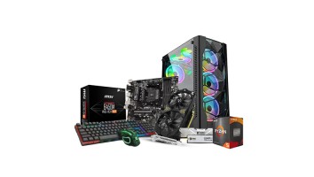 AMD Budget PC Build With Ryzen 5 5600 and Peladn RX580 8GB GPU