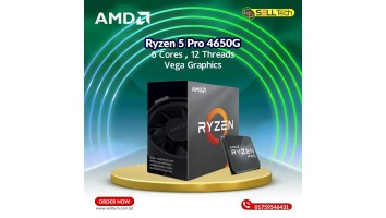 AMD RYZEN 5 PRO 4650G With Radeon Graphics
