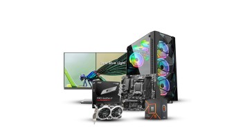 AMD Ryzen 5 7500F Gaming & Editing PC With MSI 22 Inch Monitor