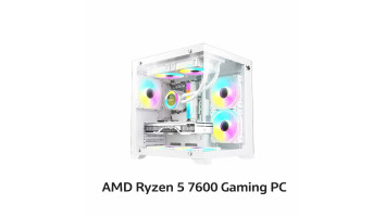 AMD Ryzen 5 7600 Gaming PC (8GB-256GB)