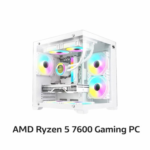 AMD Ryzen 5 7600 Gaming PC (8GB-256GB)