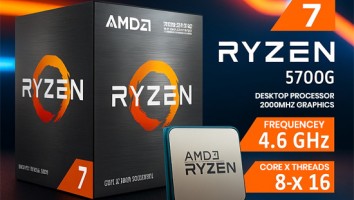 AMD Ryzen 7 5700G  Desktop Processor ( Bundle With PC)