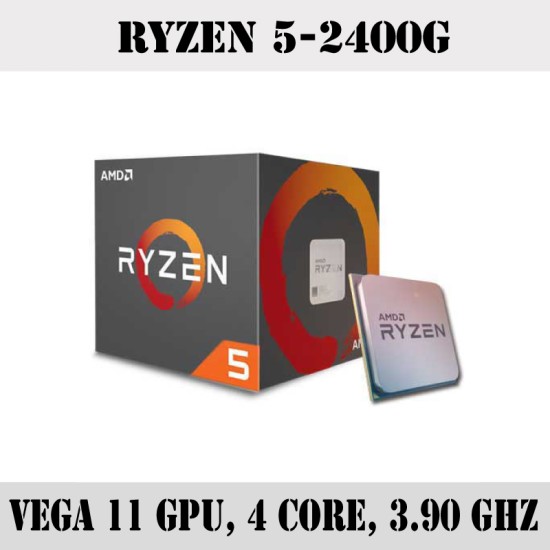 AMD Ryzen 5 2400G Desktop Processor With Radeon RX Vega 11 Graphics