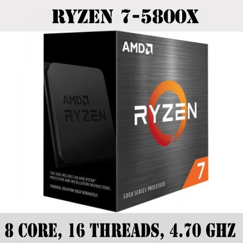 AMD Ryzen 7 5800X Processor