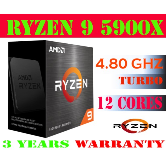 AMD Ryzen 9 5900X Processor 