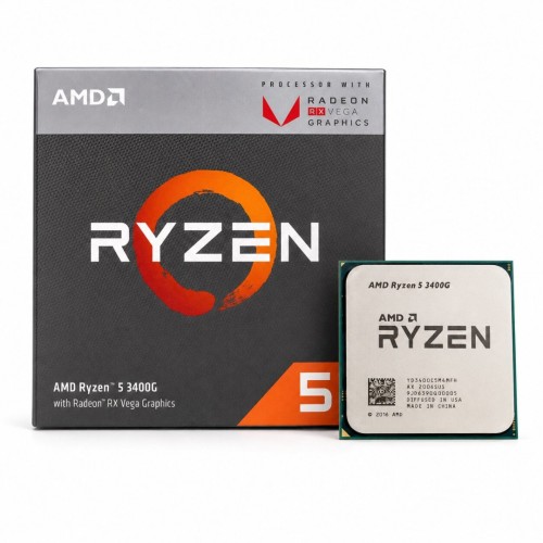 AMD Ryzen 5 3400G Processor with  Vega 11 Graphics