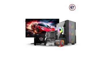 Ryzen 5 5600GT Gaming  PC 22 With Inch 100Hz Monitor 