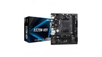 ASRock A520M-HDV Micro ATX AM4 Motherboard