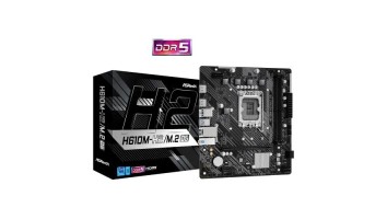 ASROCK H610M-H2/M.2 14th, 13th and 12th Gen mATX DDR5 Motherboard