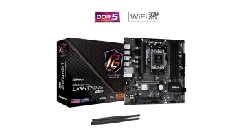 ASRock B650M PG Lightning WiFi AM5 Micro ATX Motherboard