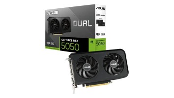 ASUS Dual GeForce RTX 5050 8GB GDDR6 Graphics Card