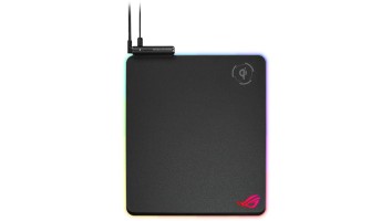 ASUS NH01 ROG Balteus Qi Wireless-Charging RGB Gaming Mouse Pad