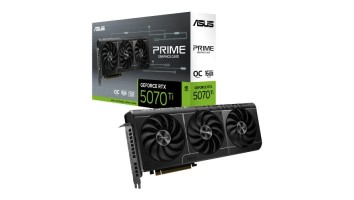 ASUS PRIME GeForce RTX 5070 Ti 16GB GDDR7 OC Edition Graphics Card