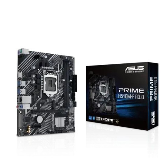 ASUS PRIME H510M-F R3.0 LGA1200 Micro-ATX Motherboard