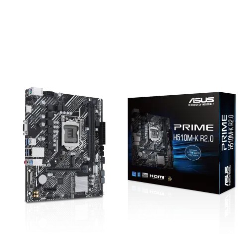 ASUS PRIME H510M-K R2.0 10th and 11th Gen Micro-ATX Motherboard