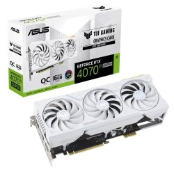 ASUS TUF Gaming GeForce RTX 4070 Ti SUPER BTF White OC Edition 16GB GDDR6X Graphics Card