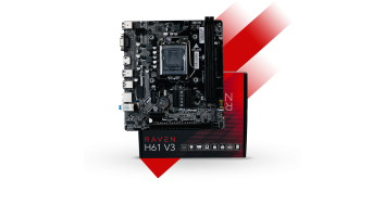 ATLAS RAVEN H61 V3 Motherboard with DDR3, HDMI & M.2 NVMe Slot