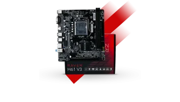 ATLAS RAVEN H61 V3 Motherboard with DDR3, HDMI & M.2 NVMe Slot