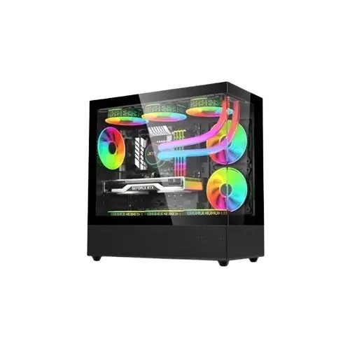Acer V920B Mid-Tower Micro ATX Left side panel tempered glass Gaming Case