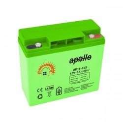 Apollo 12v 18Ah AGM Battery