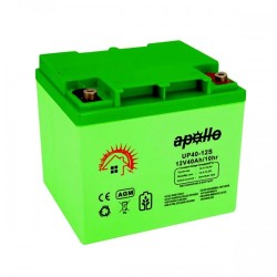 Apollo 12v 40Ah AGM Battery