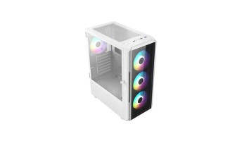 Aptech R21-Glass ARGB Gaming Casing-White