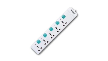 Aptech AP-251 5 Port 2 Meter Power strip