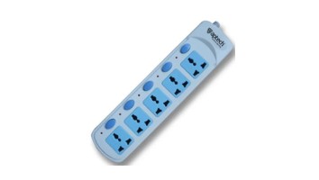Aptech AP-453 5 Port 2 Meter Power strip