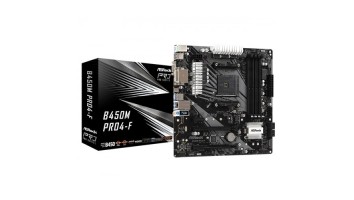 Asrock B450M Pro4-F AMD Motherboard