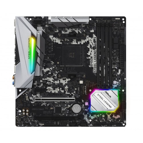 Asrock B450M Steel Legend AMD Motherboard