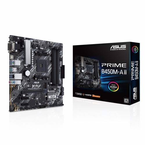 Asus Prime A520M-A ii Micro ATX Motherboard