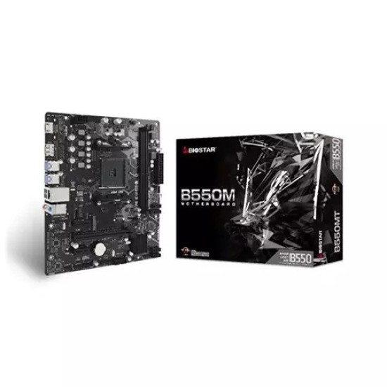 BIOSTAR B550MT V 6.0 DDR4 AMD AM4 Micro ATX Motherboard