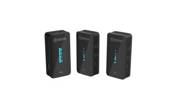 BOYA BY-XM6-S2 2.4GHz Dual-Channel Wireless Microphone System