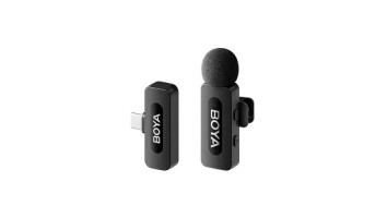 BOYA BY-V10 2.0 Ultracompact 2.4GHz Wireless Microphone System for Type-C Device