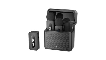 BOYA BY-V35 2.4 GHz Dual-Channel Wireless Microphone For Camera
